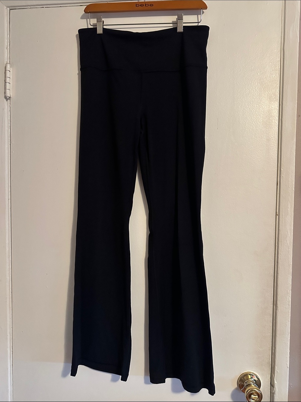Athleta Black Elation Mini Flare Pants